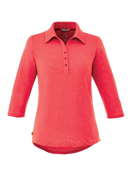 TIPTON Three Qtr Slv Polo